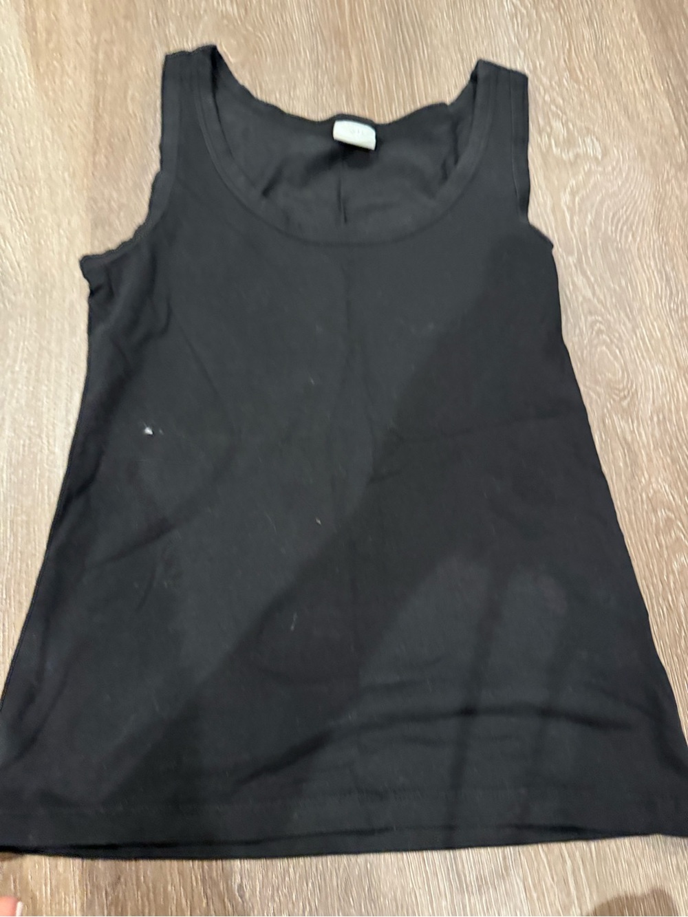 H&M Black Women's Tank Top - Sleeveless Scoop Neck